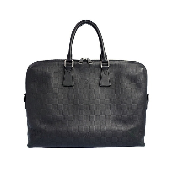 Louis Vuitton Document Damier Business Porte Infini Black PDJ Jour Bag - Picture 1 of 8